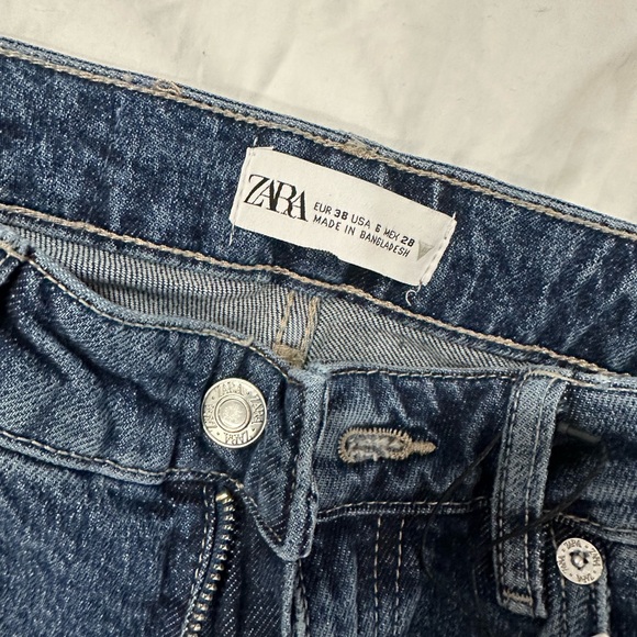 Zara Straight Leg Jeans - Picture 1 of 3